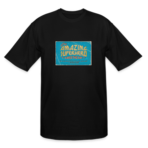 Amazing Superhero - Men's Tall T-Shirt - black