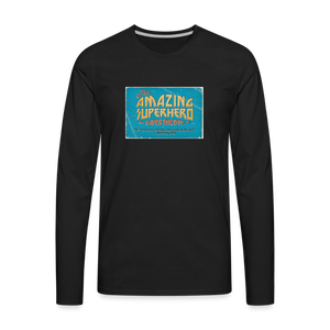 Amazing Superhero - Men's Premium Long Sleeve T-Shirt - black