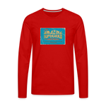 Amazing Superhero - Men's Premium Long Sleeve T-Shirt - red