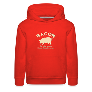 Bacon - Kids‘ Premium Hoodie - red