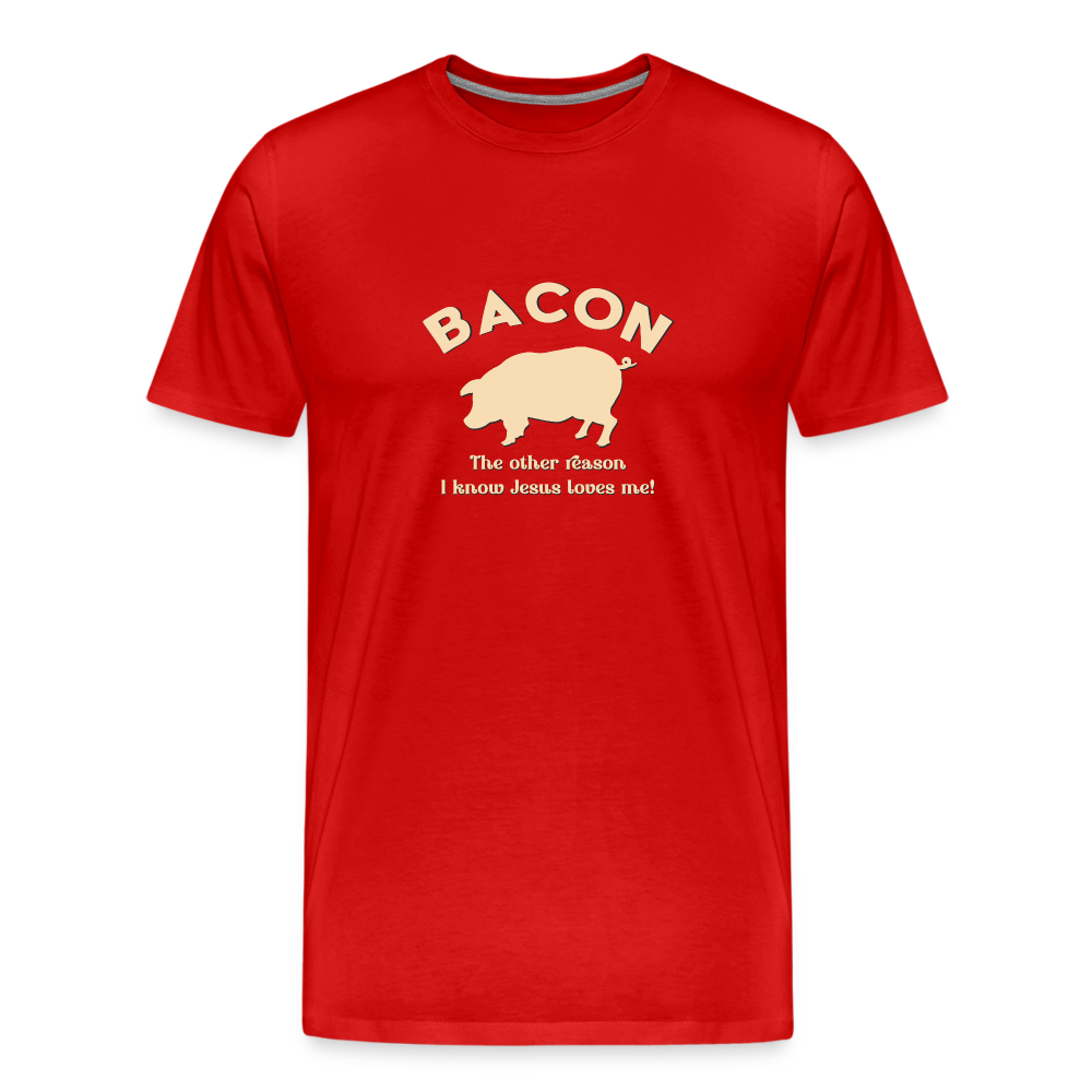 Bacon - Men's Premium T-Shirt - red