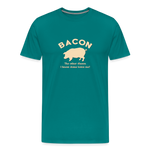 Bacon - Men's Premium T-Shirt - teal