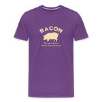 Bacon - Men's Premium T-Shirt - purple