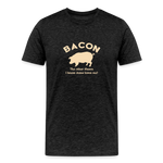 Bacon - Men's Premium T-Shirt - charcoal grey