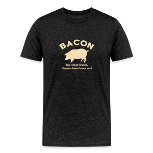 Bacon - Men's Premium T-Shirt - charcoal grey