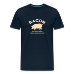Bacon - Men's Premium T-Shirt - deep navy
