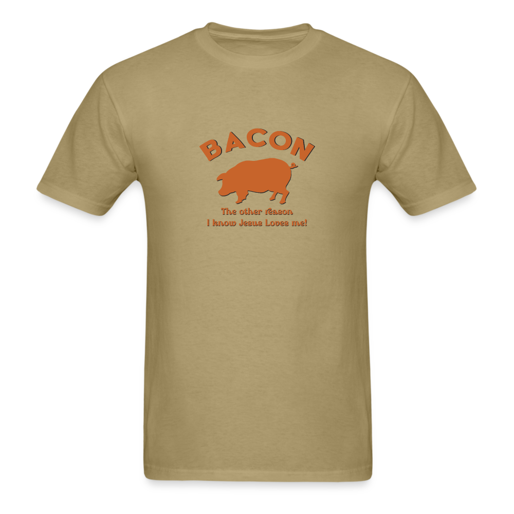 Bacon - Unisex Classic T-Shirt - khaki
