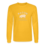 Bacon - Unisex Long Sleeve T-Shirt - gold