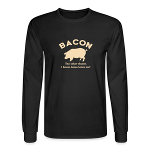 Bacon - Unisex Long Sleeve T-Shirt - black