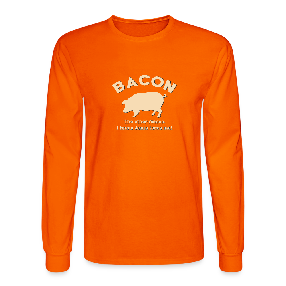Bacon - Unisex Long Sleeve T-Shirt - orange