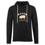 Bacon - Unisex Lightweight Terry Hoodie - charcoal grey
