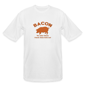Bacon - Men's Tall T-Shirt - white