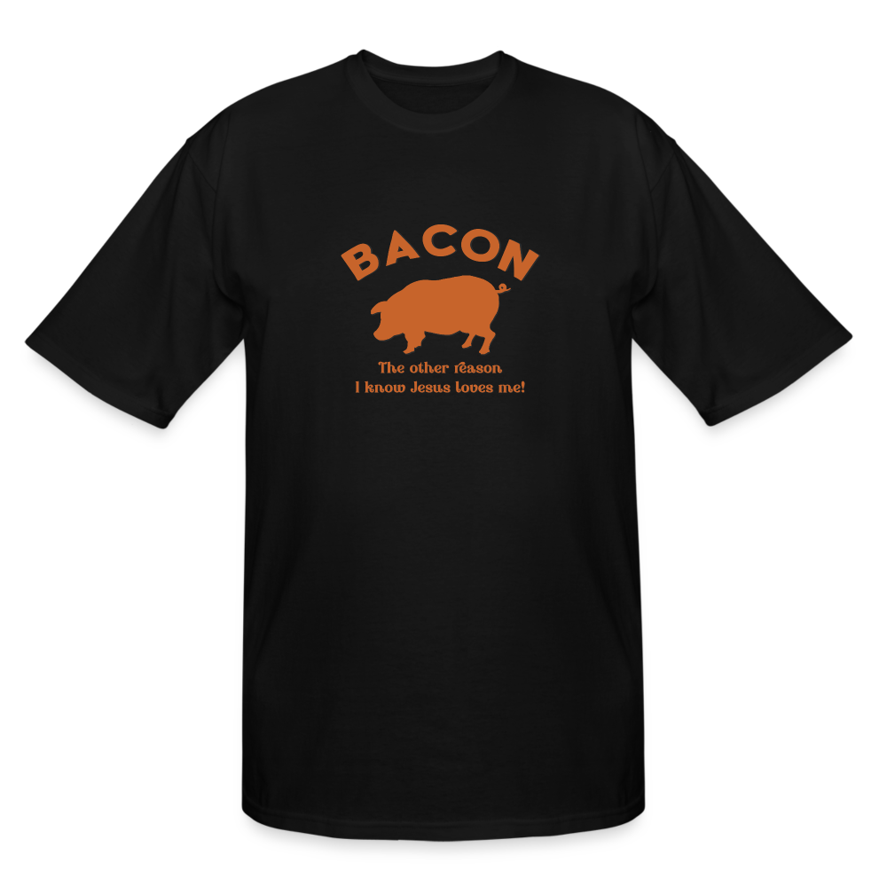 Bacon - Men's Tall T-Shirt - black