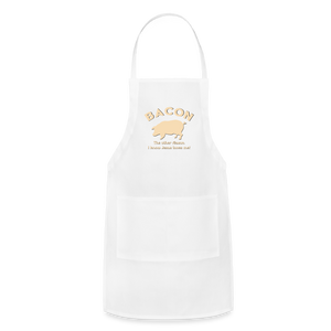 Bacon - Adjustable Apron - white
