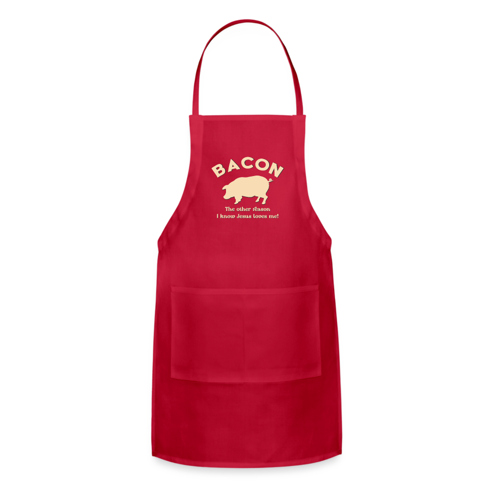 Bacon - Adjustable Apron - red