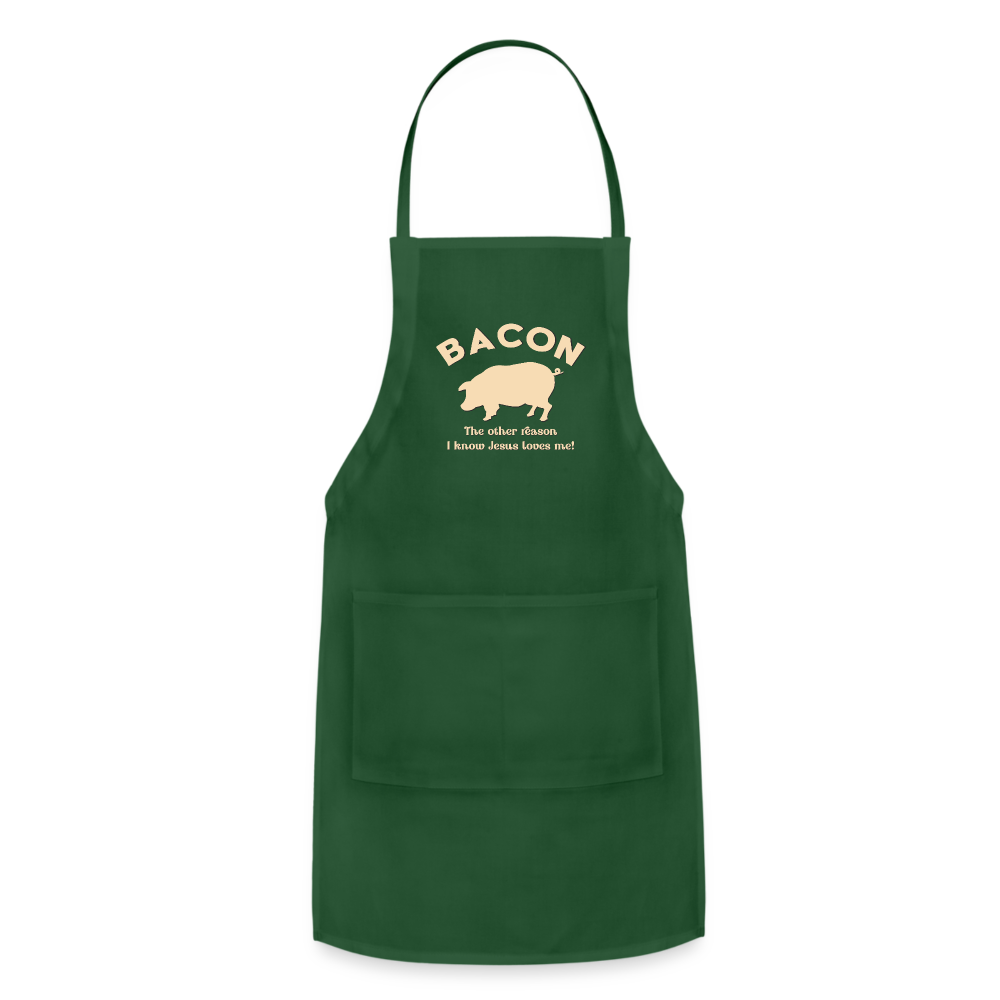 Bacon - Adjustable Apron - forest green