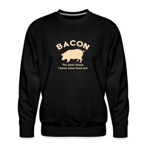 Bacon - Men’s Premium Sweatshirt - black