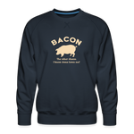 Bacon - Men’s Premium Sweatshirt - navy