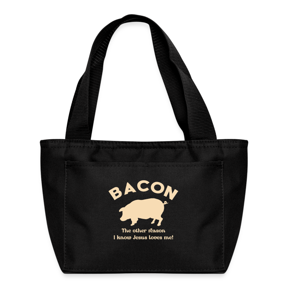 Bacon - Lunch Bag - black