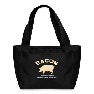 Bacon - Lunch Bag - black