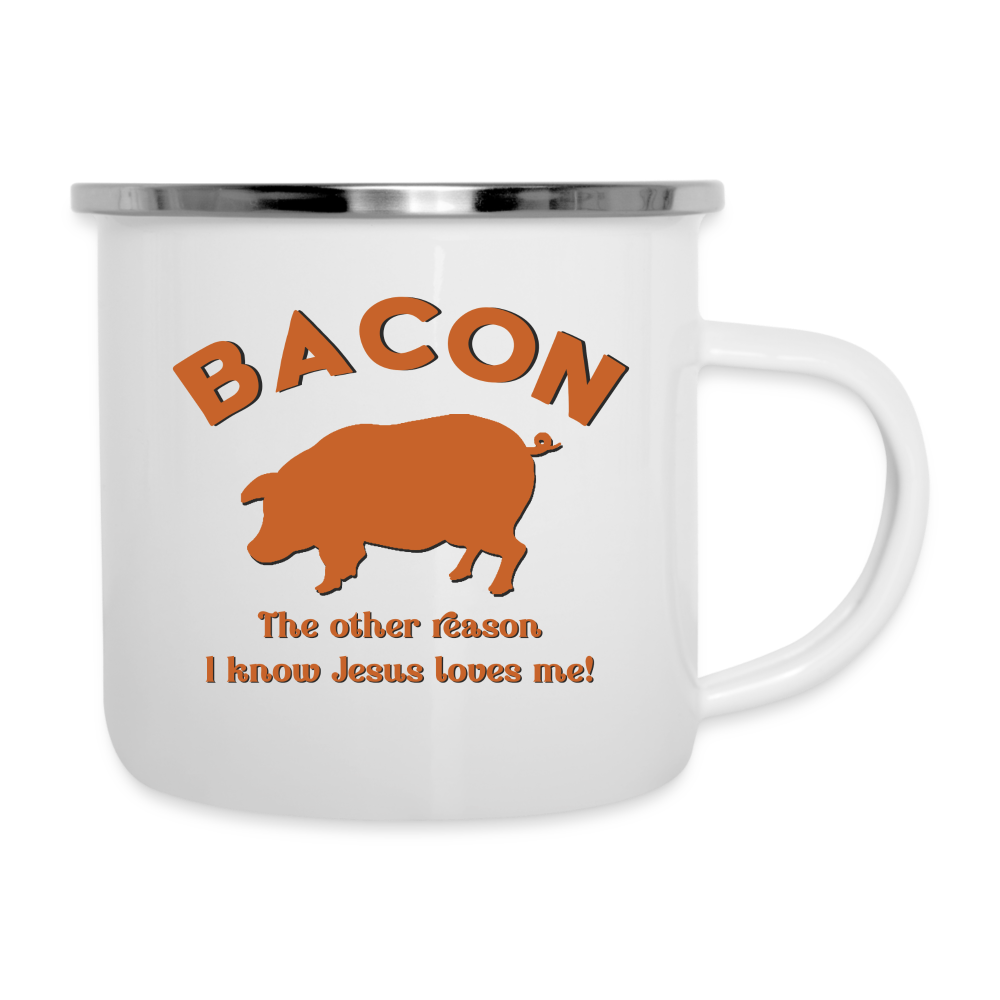 Bacon - Camper Mug - white