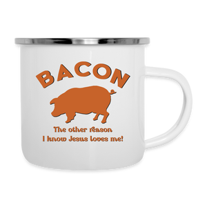 Bacon - Camper Mug - white