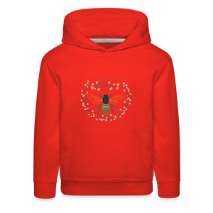 Bee Salt & Light - Kids‘ Premium Hoodie - red