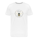 Bee Salt & Light - Unisex Premium T-Shirt - white