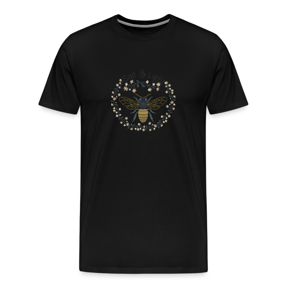 Bee Salt & Light - Unisex Premium T-Shirt - black
