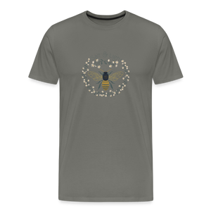 Bee Salt & Light - Unisex Premium T-Shirt - asphalt gray