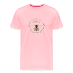 Bee Salt & Light - Unisex Premium T-Shirt - pink
