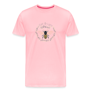 Bee Salt & Light - Unisex Premium T-Shirt - pink