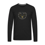 Bee Salt & Light - Men's Premium Long Sleeve T-Shirt - black