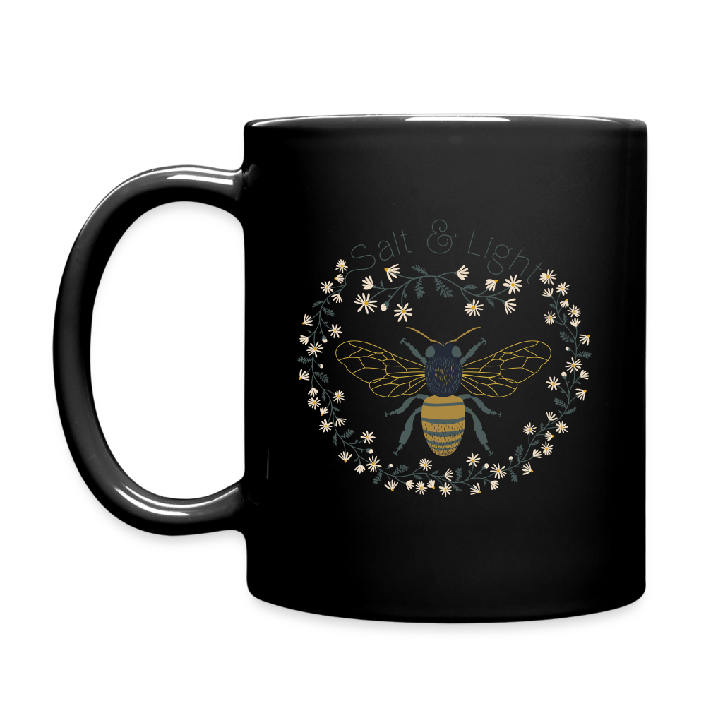 Bee Salt & Light - Full Color Mug - black