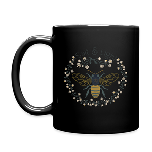 Bee Salt & Light - Full Color Mug - black