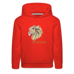 Bold as a Lion - Kids‘ Premium Hoodie - red
