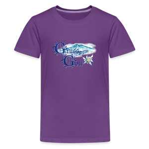 Grüss Gott - Kids' Premium T-Shirt - purple