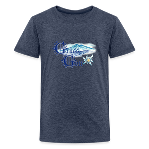 Grüss Gott - Kids' Premium T-Shirt - heather blue