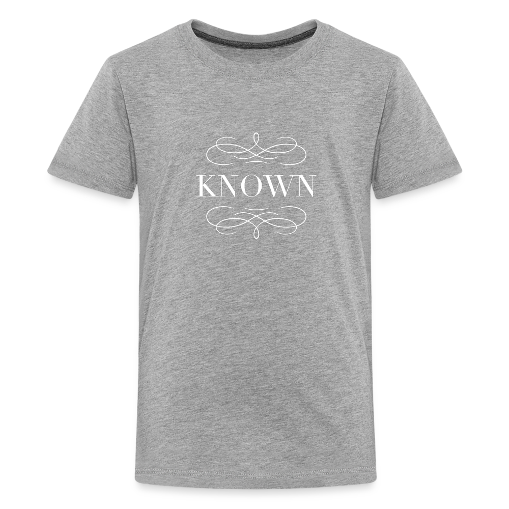 Known - Kids' Premium T-Shirt - heather gray