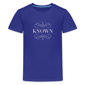 Known - Kids' Premium T-Shirt - royal blue