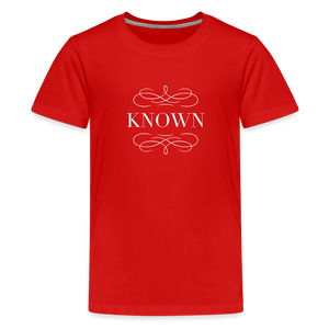 Known - Kids' Premium T-Shirt - red
