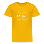 Known - Kids' Premium T-Shirt - sun yellow