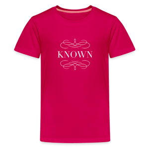 Known - Kids' Premium T-Shirt - dark pink