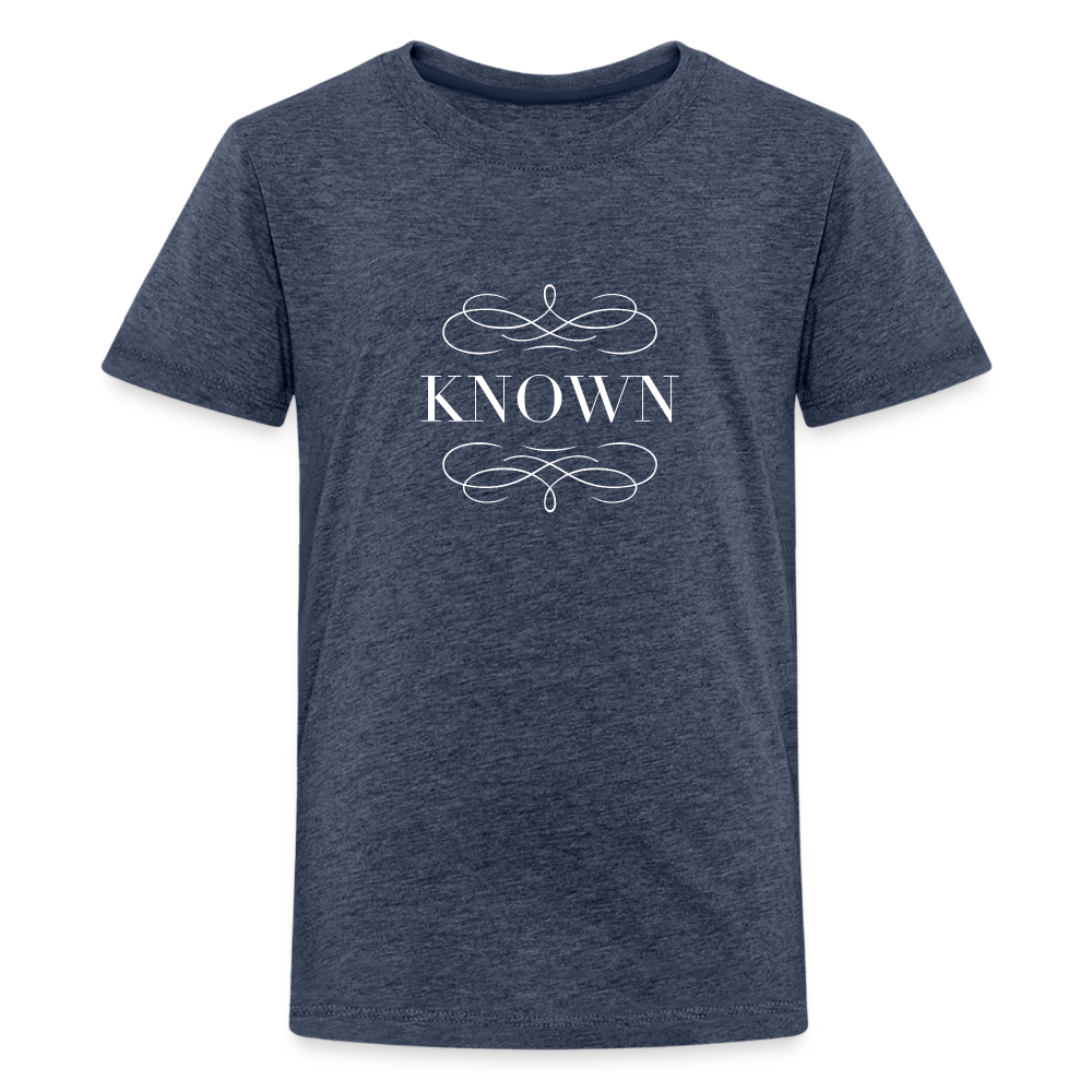 Known - Kids' Premium T-Shirt - heather blue
