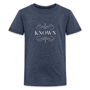 Known - Kids' Premium T-Shirt - heather blue