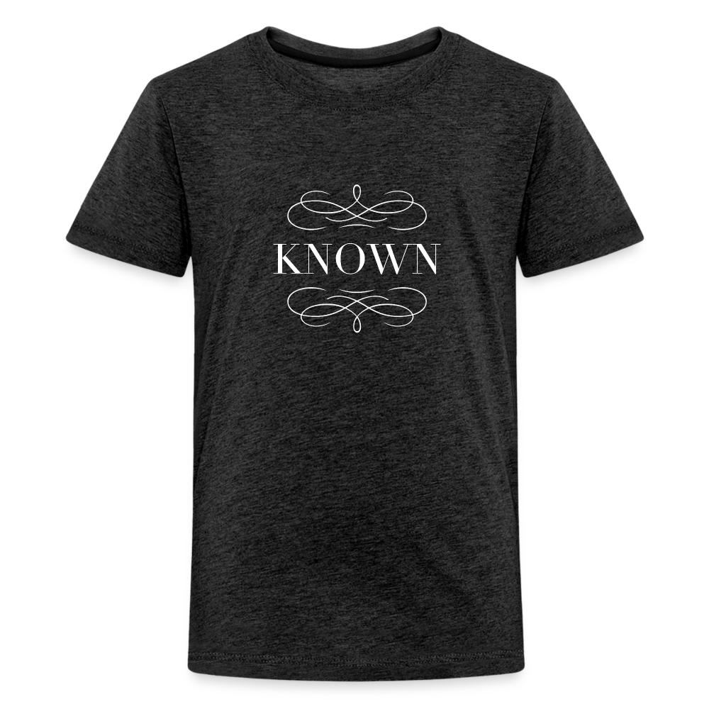 Known - Kids' Premium T-Shirt - charcoal grey