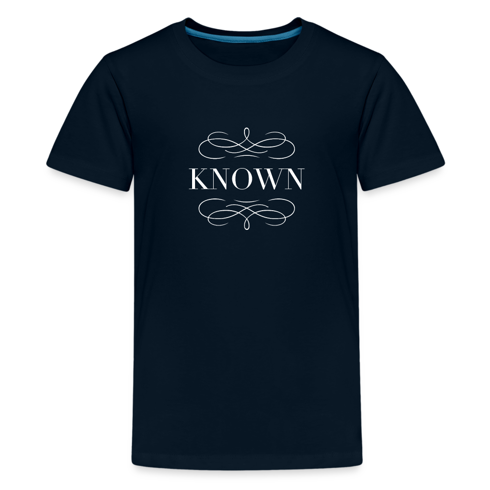 Known - Kids' Premium T-Shirt - deep navy