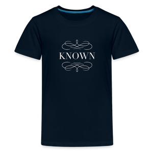 Known - Kids' Premium T-Shirt - deep navy