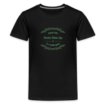 May the Road Rise Up to Meet You - Kids' Premium T-Shirt - black
