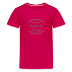 May the Road Rise Up to Meet You - Kids' Premium T-Shirt - dark pink